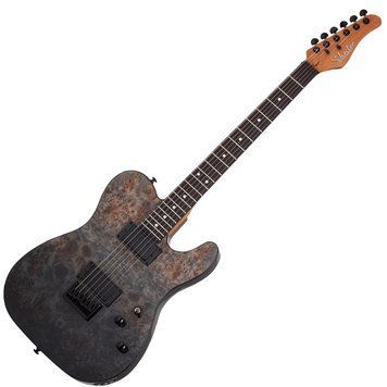 Електрогітара SCHECTER PT STANDARD Black Fade Burst Burl