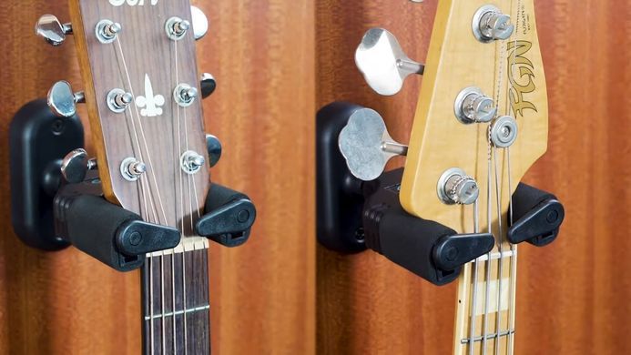 Гак для гітари адаптивний з замком GUITTO GGS-08