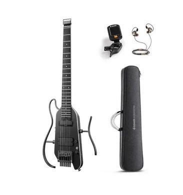 Silent гитара DONNER HUSH-X PRO Black