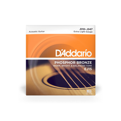 Струни для акустичноїї гітари D'ADDARIO EJ15
