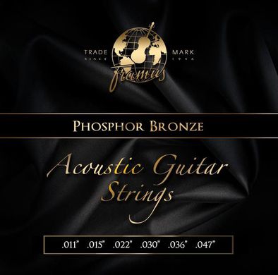 Струни для акустичної гітари FRAMUS 47200 Phosphor Bronze Light (11-47)